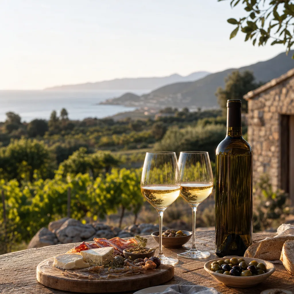 Sélection de bouteilles de vins de Corse pour achat en ligne